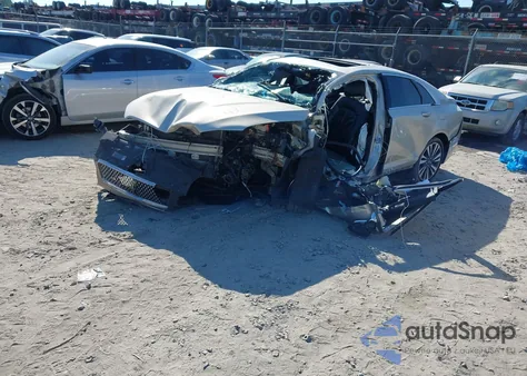 2017 Lincoln Mkz Select z USA, uszkodzony, nr VIN 3LN6L5C97HR618741